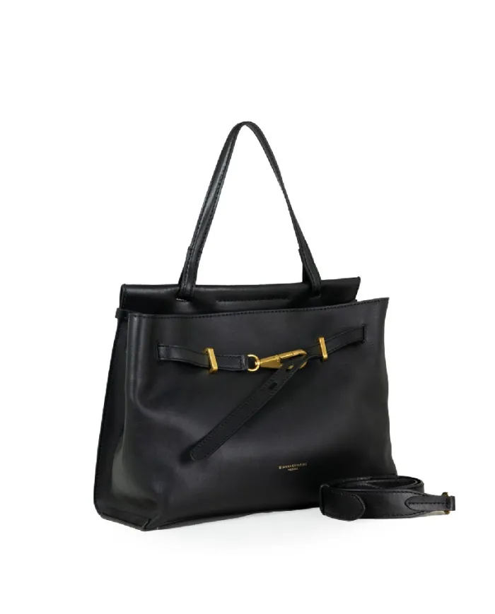 Gianni Chiarini Borsa a mano in pelle Tilda Nero