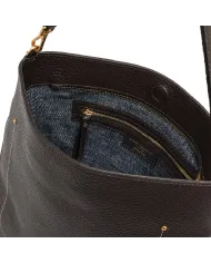 Gianni Chiarini Borsa tracolla grande Olga Testa moro