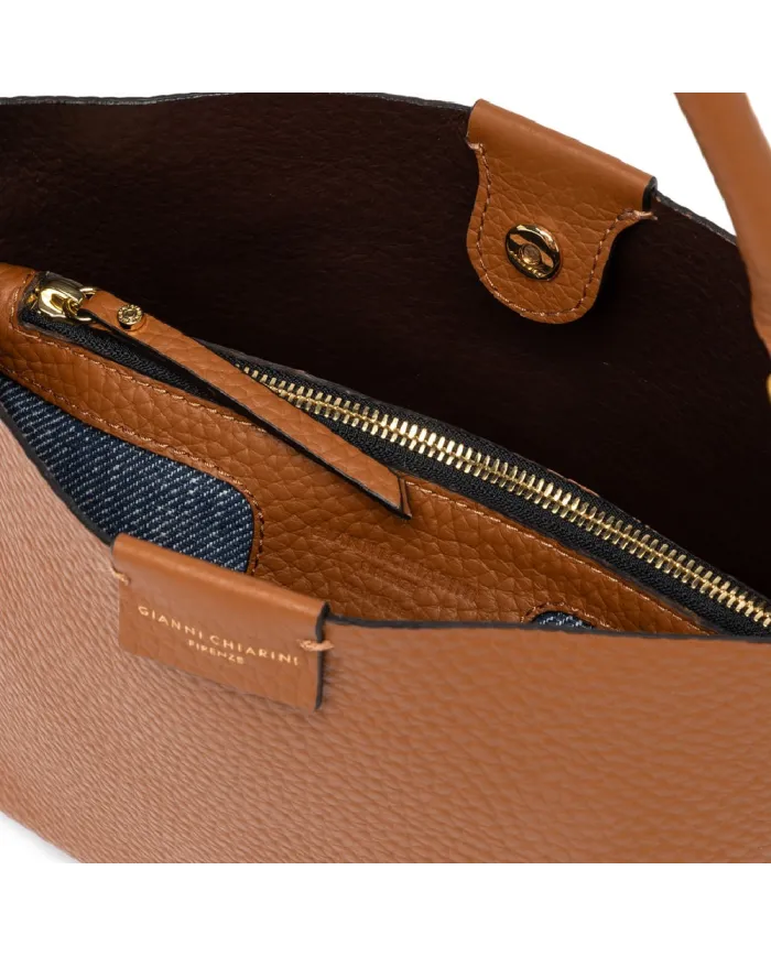 Gianni Chiarini Borsa piccola Aretha Cuoio