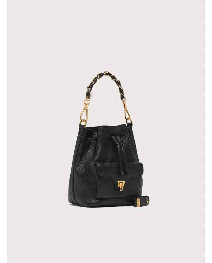 Coccinelle Borsa secchiello Beat generatio small Nero