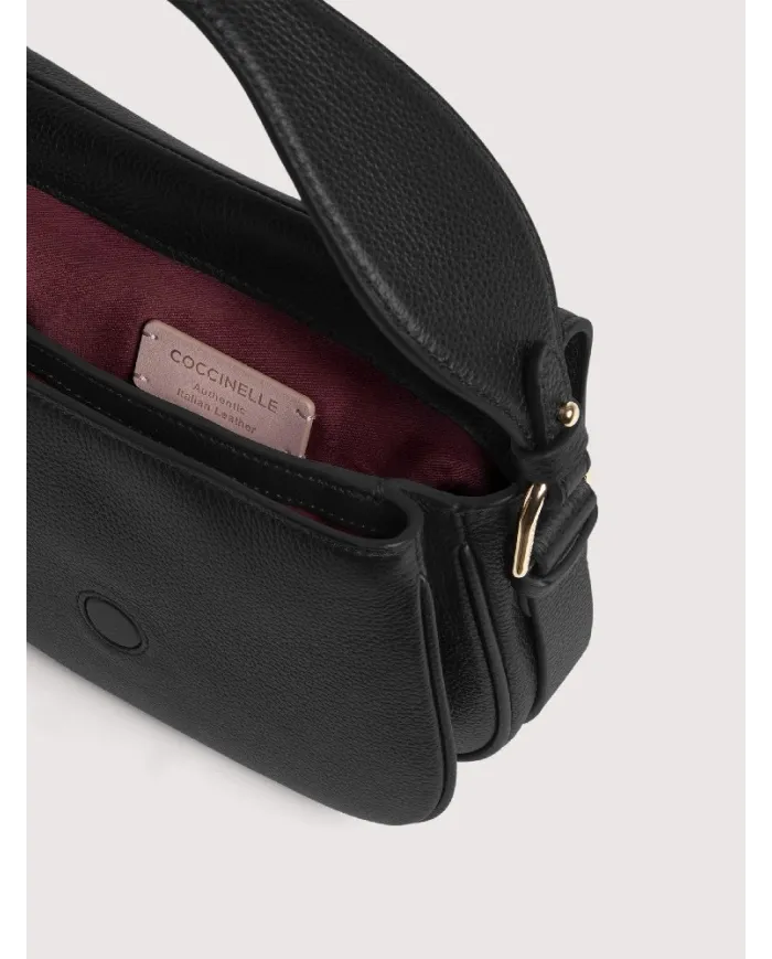 Coccinelle Borsa in pelle Mavery small Nero