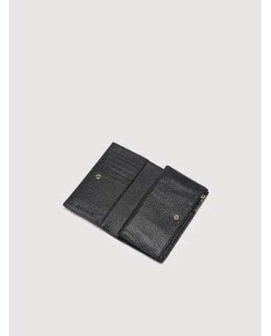 Coccinelle Portafoglio in pelle Metallic soft Nero