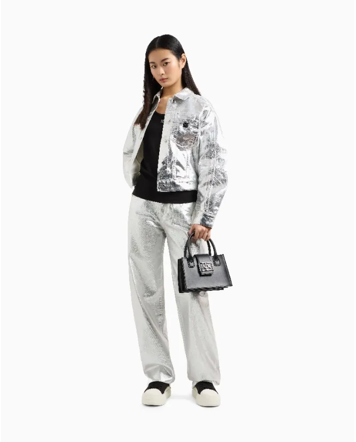 Armani Exchange Borsa a mano piccola Nero