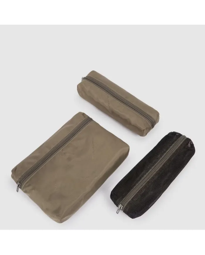 Piquadro Necessaire tessuto riciclato Brief 2 Blu