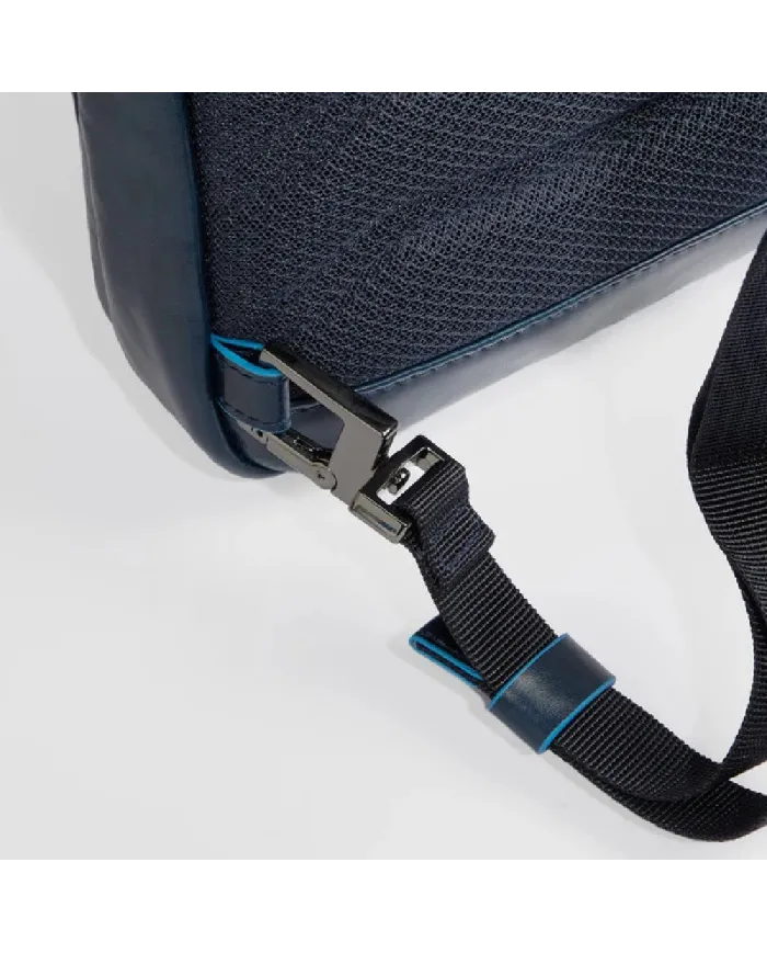 Piquadro Monospalla zaino Blue Square Mogano