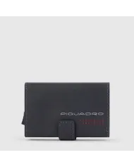 Piquadro Porta carte di credito con tasca banconote Urban Grigio/Nero