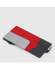 Piquadro Porta carte di credito con tasca banconote Urban Grigio/Nero