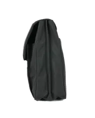 Bric's Cartella in tessuto e pelle Bric's linea "Privacy". Nero