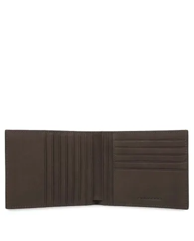 Piquadro Portafoglio uomo pelle Testa moro