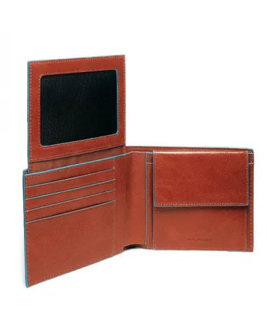 Piquadro Portafoglio uomo in pelle Nero