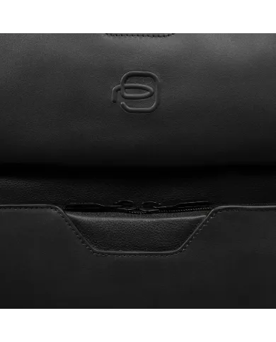 Piquadro Zaino pelle porta pc 15,6" Ael Nero