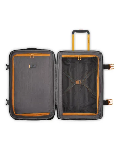 Roncato Borsone trolley tessuto impermeabile Norway Verde militare