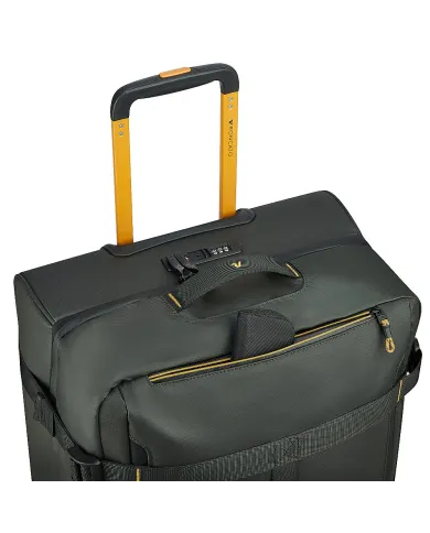 Roncato Borsone trolley tessuto impermeabile Norway Verde militare