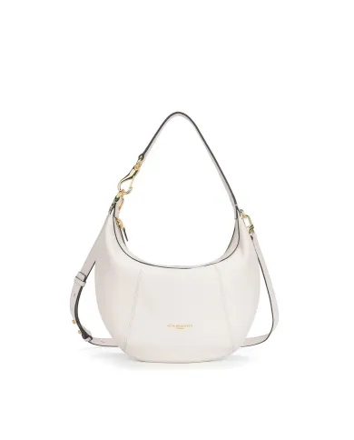 Nannini Borsa grande in pelle Filippa Bianco
