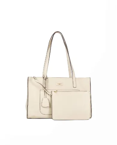 Nannini Shopping bag pelle Carla-L Beige