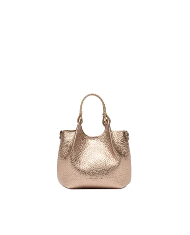 Gianni Chiarini Borsa Dua Mini in Pelle Made in Italy Platino