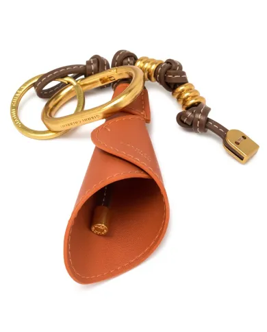 Gianni Chiarini Portachiavi Charm Calla Arancio