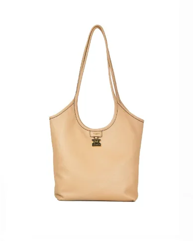 Nannini Borsa in pelle a tracolla Piera Cammello