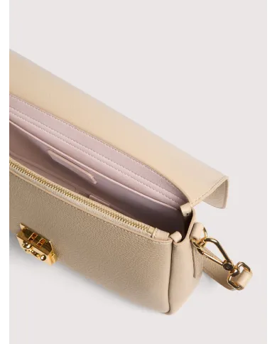 Coccinelle Borsa a tracolla C-Me Lock large Beige