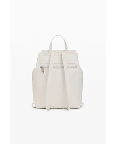 Desigual Zaino borsa con patta logato Bianco