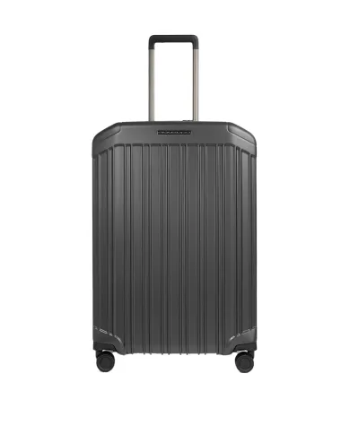 Piquadro Trolley rigido medio espandibile Pqlight Nero