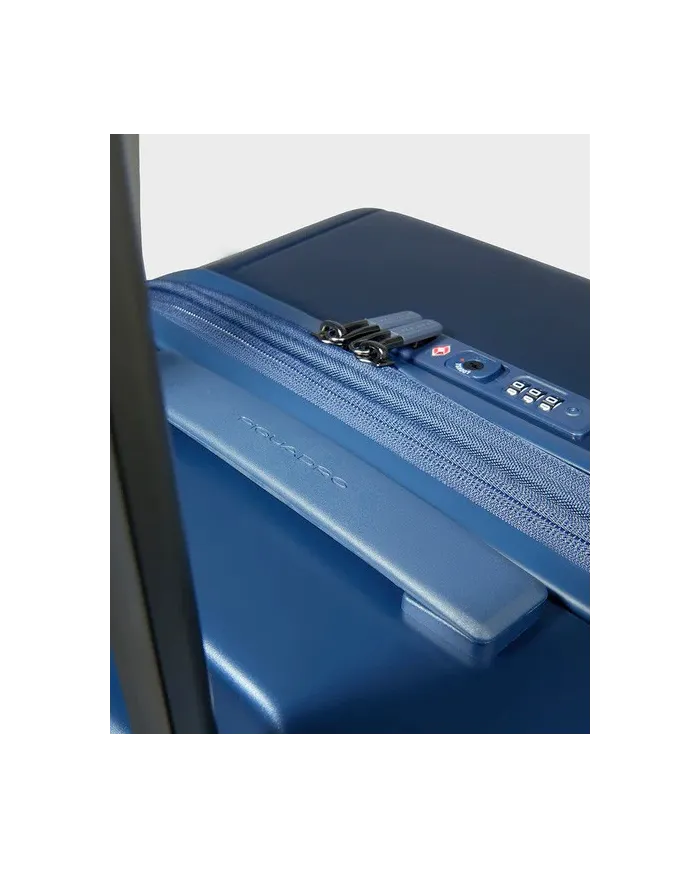 Piquadro Trolley rigido medio espandibile Pqlight Nero