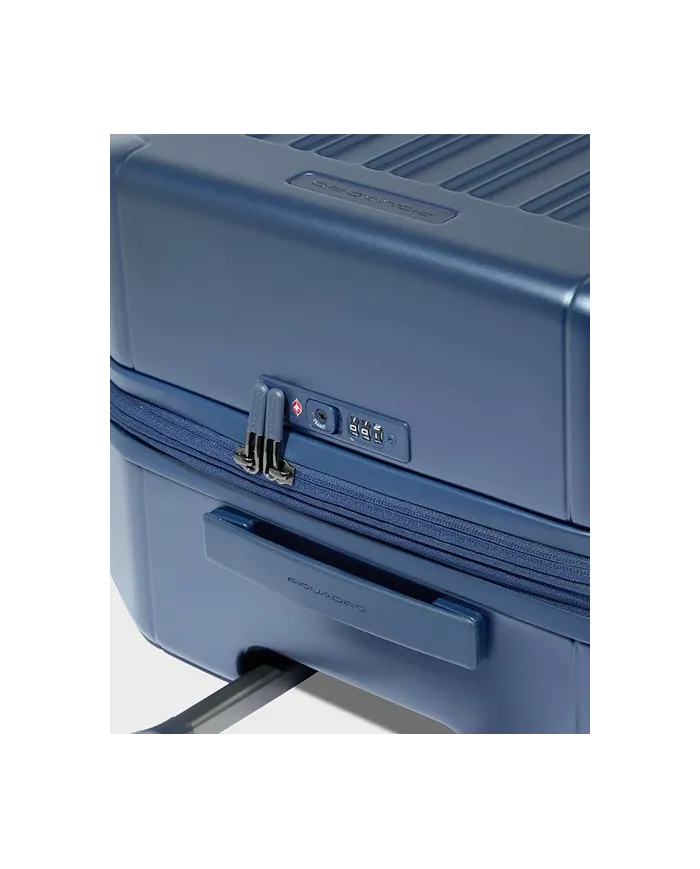 Piquadro Trolley rigido medio espandibile Pqlight Nero