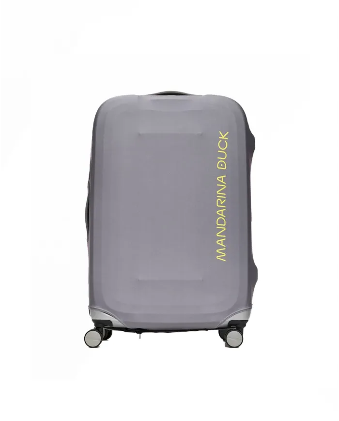 Mandarina Duck Cover in tessuto per valigia Large Grigio