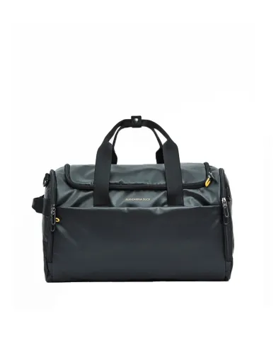 Mandarina Duck Zaino Borsone in tessuto impermeabile Eco Coated Nero