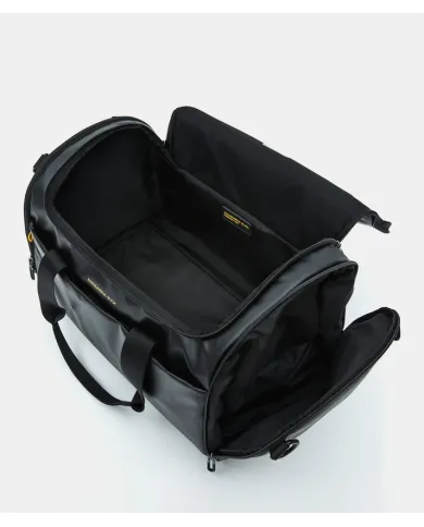 Mandarina Duck Zaino Borsone in tessuto impermeabile Eco Coated Nero