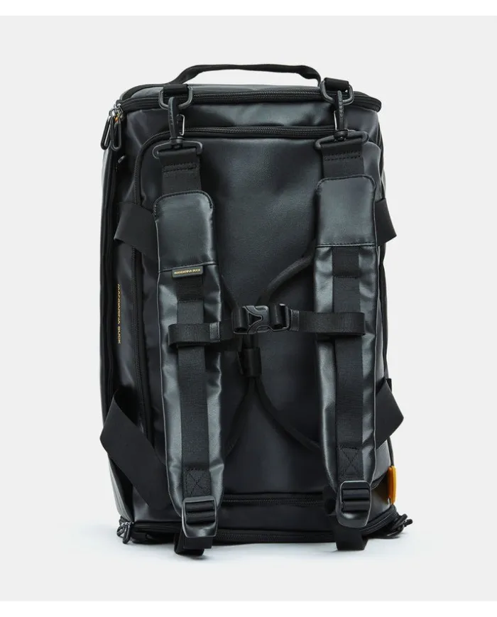 Mandarina Duck Zaino Borsone in tessuto impermeabile Eco Coated Nero