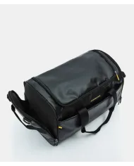 Mandarina Duck Zaino Borsone in tessuto impermeabile Eco Coated Nero