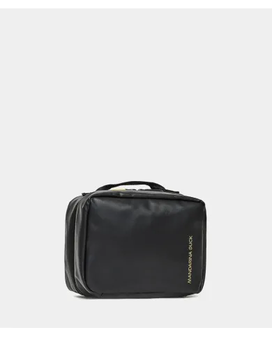 Mandarina Duck Eco Coated Necessaire – Beauty Case Medio Nero
