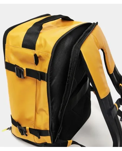 Mandarina Duck Zaino da Viaggio cm 40×25×20 porta pc 13" Eco Coated Giallo
