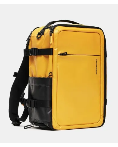 Mandarina Duck Zaino da Viaggio cm 40×25×20 porta pc 13" Eco Coated Giallo