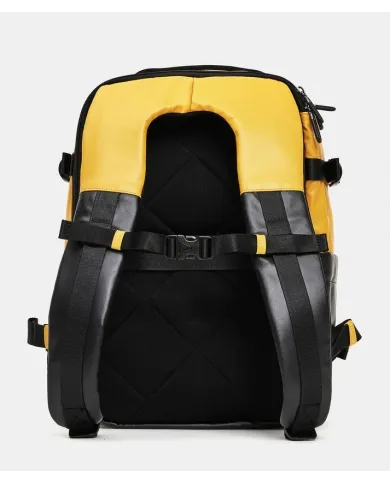 Mandarina Duck Zaino da Viaggio cm 40×25×20 porta pc 13" Eco Coated Giallo