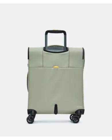 Mandarina Duck Trolley bagaglio a mano impermeabile Eco Coated Verde chiaro