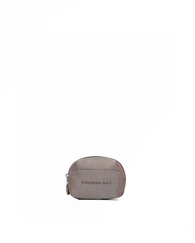 Mandarina Duck Portachiavi MD 20 in Tessuto Mitrix Taupe