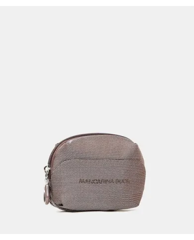 Mandarina Duck Portachiavi MD 20 in Tessuto Mitrix Taupe
