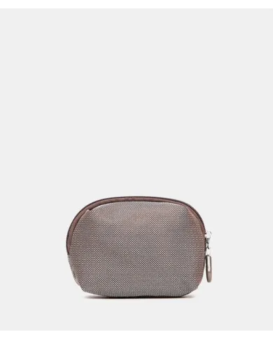 Mandarina Duck Portachiavi MD 20 in Tessuto Mitrix Taupe