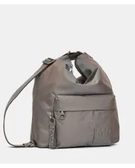 Mandarina Duck Borsa Zaino Multifunzionale in Tessuto Mitrix MD 20 Taupe