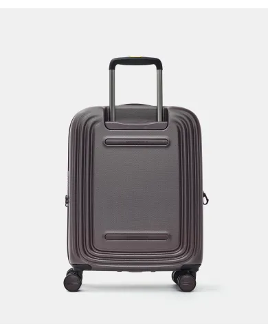 Mandarina Duck Logoduck+ Trolley Cabina Rigido Espandibile - Bagaglio a Mano 4 Ruote Marrone