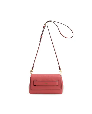 Nannini Borsa piccola in pelle Junia Rosso Geranio