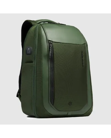 Piquadro Zaino viaggio porta pc 15,6 Lyss Verde
