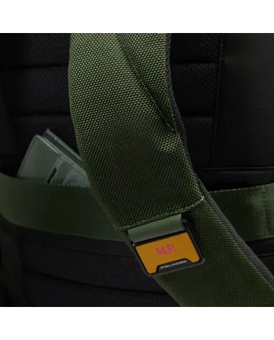 Piquadro Zaino viaggio porta pc 15,6 Lyss Verde
