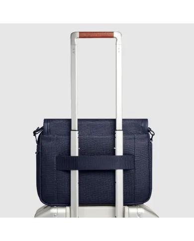 Piquadro Borsa messenger porta tablet Lyss Blu