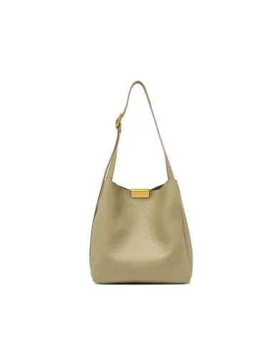 Gianni Chiarini Borsa a Spalla Jo in Pelle Martellata Verde