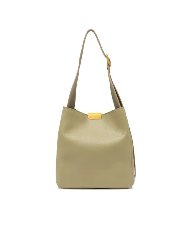 Gianni Chiarini Borsa a Spalla Jo in Pelle Martellata Verde