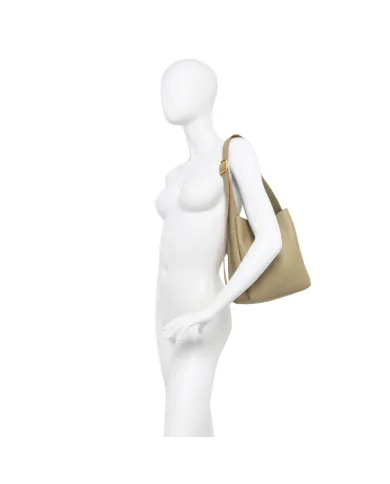 Gianni Chiarini Borsa a Spalla Jo in Pelle Martellata Verde