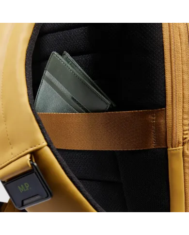 Piquadro Zaino da viaggio impermeabile porta pc 14 Giallo
